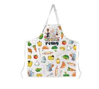 CMNIM Ratatouile Merch We’re Just Here for The Remy Kitchen Cooking Apron Anyone Can Cook Little Chef Apron with 2 Pockets