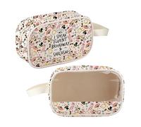 CMNIM Theater Gifts Musical Theatre Clear Makeup Cosmetic Bag I Speak Fluent Broadway and Sarcasm Opera Thespian Gift for Fan, 2578 I Speak..Bag