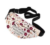 CMNIM Video Gamer Gift Black Bird and Raven Fanny Packs Electronic Game Merch D D Player Supplies Bag Wild Bird Watching Gift, 25811 EVERY DAY...W, Diversity