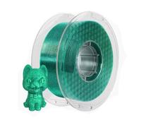 Cmnsjl 3D Printing Consumables, Sparkling 1.75Mm PETG Printing Material, Accuracy+/-0.03Mm, 1Kg Spool, High Transparency And High Toughness Printing Line,Shining Green