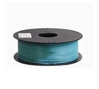 Cmnsjl 3D Printing Consumables, Temperature Changing 2-Color PL 1.75Mm Thermal Sensitive Wire, 3D Line Material FDM Aging Resistance Accuracy+/-0.03Mm, 1Kg Spool,green turns blue