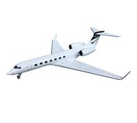 CMO Diecast Airplane Alloy Model, 1/200 Gulfstream G550 Business Jet Plane Model, Adult Toys And Decorations, 5.8Inch X 5.6Inch