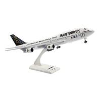 CMO Diecast Airplane Plastic Model, 1/200 Airliner B747-400 Iron Maiden ABS Plane Model, Adult Toys And Decorations, 13.9Inch X 11.8Inch