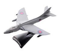 CMO Military Fighter Alloy Die Cast Model, 1/120 Scale Hawker Hunter Fighter RAF Model, Adult Toys And Decorations, 4.3Inch X 3.4Inch