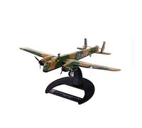 CMO Military Fighter Alloy Die Cast Model, 1/144 Scale AVRO Lancaster Bomber RAF Model, Adult Toys And Decorations, 5.7Inch X 8.5Inch