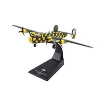 CMO Military Fighter Alloy Die Cast Model, 1/200 Scale B-24 Liberator Bomber USA Model, Adult Toys And Decorations, 5.9Inch X 9.1Inch
