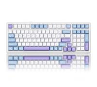 Cmokifuly X Aula F99 Mechanical Keyboard,96% Layout Gasket Mounted Hotswap RGB Backlits Gaming Keyboard for Win/MAC,Linear Switch PBT Keycaps (Blue)