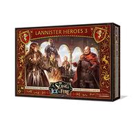 CMON A Song of Ice and Fire Tabletop Miniatures Game Lannister Heroes Set III - Lead Your Army to Glory with New Heroic Leaders! Strategy Game, Ages 14+, 2+ Players, 45-60 Minute Playtime, Made
