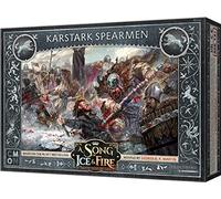 CMON A Song of Ice and Fire Tabletop Miniatures Karstark Spearmen Strategy Game for Teens and Adults Ages 14+ 2+ Players Average Playtime 45-60 Minutes Made, (SIF114)