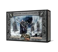 CMON A Song of Ice Fire Tabletop Miniatures Game Shadow Tower Spearmen Unit Box | Strategy Game for Teens Adults | Ages 14+ | 2+ Players | Avg. Playtime 45-60 Minutes | Made, Multi Color (SIF313)