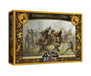 CMON Asmodee A Song of Ice & Fire - Stag Fighter | Expansion | Tabletop | 2 Players | From 14+ Years | 45+ Minutes | German | Multilingual