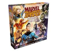 CMON, Marvel Zombies: Fantastic 4 Under Siege - A Zombicide Game, Expansion, Connoisseur Game, Dungeon Crawler, 1-6 Players, From 14+ Years, 60 Minutes, German, Multicoloured, Colourful