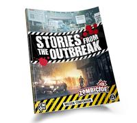 Zombicide Chronicles: Stories from The Outbreak Mission Compendium - 10 Exciting Pre-Made Adventures! Cooperative Strategy Game, Ages 14+, 2+ Players, 30+ Min Playtime, Made by CMON