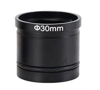 CMount Microscope Adapter 30mm 30 5mm for CCD Camera and Digital Eyepiece Lens Fits Biological and Stereo Microscopes with 23 2mm Outer Diameter (30mm)