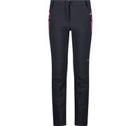Girls' slim softshell trousers CMP Noir 6 ans