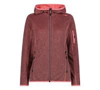 Women's Mesh Hoodie Sweatshirt CMP Knit-Tech Rouge 3XL