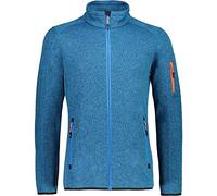 CMP 30H5887_02LG_56, Men's Knitted Fleece Jacket, Blue