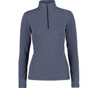 Cmp 31l1026 Printed Sweat Half Zip Fleece Blue 2XS Woman