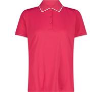CMP - Women's Polo Stretch Piquet - Polo shirt size 34, pink/red