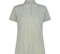 Cmp 31t5066 Short Sleeve Polo Green L Woman