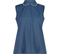 CMP - Women's Polo Sleeveless - Polo shirt size 46, blue