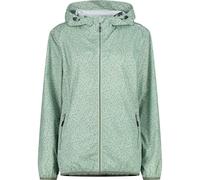 CMP WOMEN'S JACKET RAIN FIX HOOD JADE UK 14