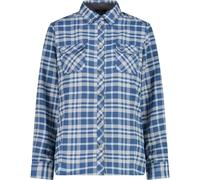 Women's long sleeve polyester shirt CMP Bleu XS