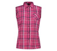 Sleeveless check shirt for women CMP Rose 2XS