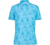 Cmp 32t7126 Short Sleeve Shirt Blue M Woman