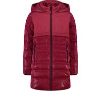 Long softshell puffer jacket for girls CMP Rouge 14 ans