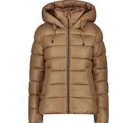 3D effect hooded puffer jacket for women CMP Marron 3XL