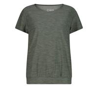 CMP - Women's T-Shirt Round Neck - Sport shirt size 42, olive/grey