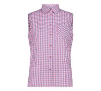 Sleeveless check shirt for women CMP Rose XS