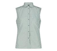 Sleeveless check shirt for women CMP Vert XS
