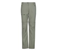 CMP - Women's 4-Way Stretch Zip Off Pant - Zip-off trousers size 46, olive/grey