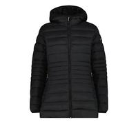 Women's long zip-up hooded Sorona Aura puffer jacket CMP Noir 2XS
