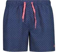 Printed Microfibre Swim Shorts CMP Bleu 2XL