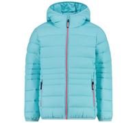 CMP - Girl's Down Jacket Fix Hood Taffeta - Synthetic jacket size 176, blue/turquoise