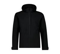CMP - Jacket Zip Hood Stretch Softshell - Softshell jacket size 58, black