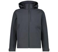 CMP - Jacket Zip Hood Stretch Softshell - Softshell jacket size 46, blue