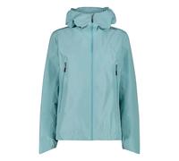CMP - Women's 2 Layer Jacket Fix Hood - Waterproof jacket size 44, turquoise