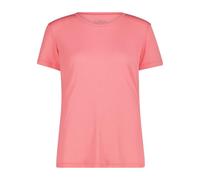 CMP 36N5566 Women's Ultralight Technical T-Shirt in Coolmax Ecomade Fabric, Coral, XXS