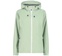 CMP Rain Jacket Fix Hood Jacket mineral green Women - L