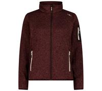 CMP - Women's Jacket Jacquard Knitted - Fleece jacket size 34, brown