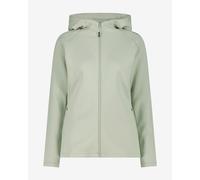 CMP 4 Way Full Zip hooded sweatshirt off white green women - XS