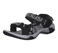 CMP Almaak Wmn Hiking Sandal Women, Black White Anthracite Water, 4 UK