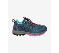 CMP Atik Waterproof Trail Running Shoes Blue Greenish Pink Women - 38