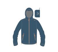 CMP Boys Fix Hood Jacket, Dark Turquoise, 16 Years UK
