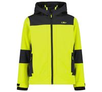CMP - Boy's Jacket Fix Hood Softshell - Softshell jacket size 116, yellow
