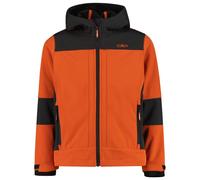 CMP - Boy's Jacket Fix Hood Softshell - Softshell jacket size 152, red